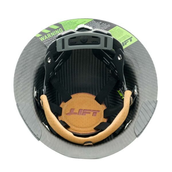 Carbon Fiber Wide-Brim Hardhat Gloss - Image 4