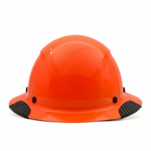 Fiber Resin Wide-Brim Hardhat Hi-Viz Orange