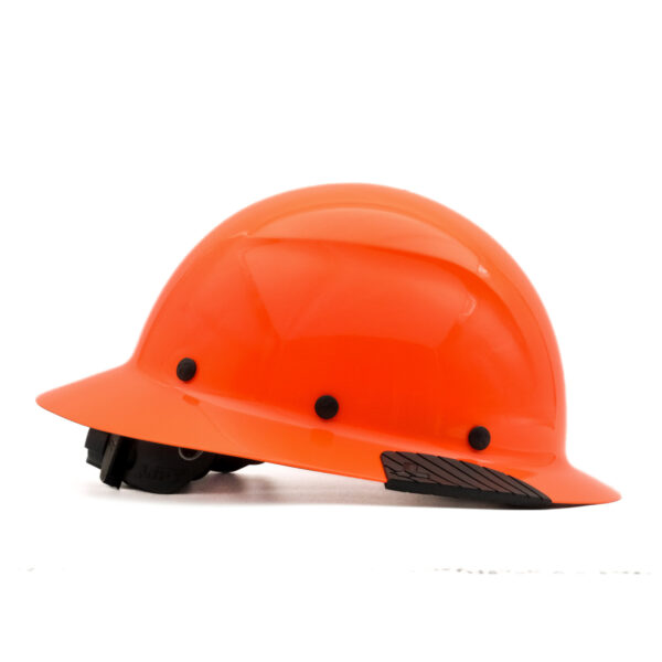 Fiber Resin Wide-Brim Hardhat Hi-Viz Orange - Image 2