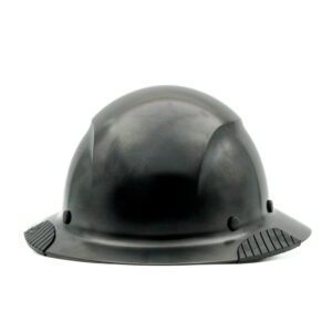 Fiber Resin Wide-Brim Hardhat Black