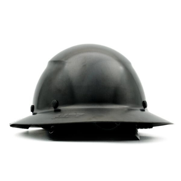 Fiber Resin Wide-Brim Hardhat Black - Image 3