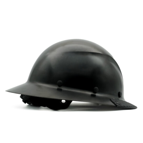 Fiber Resin Wide-Brim Hardhat Black - Image 2