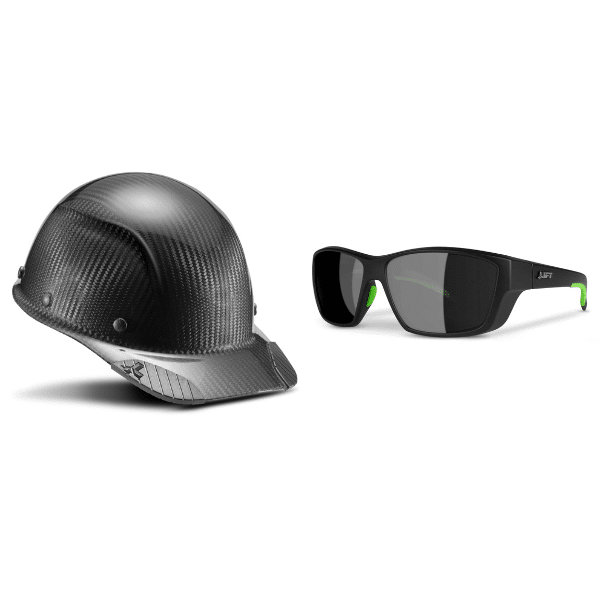 Lift Carbon Fiber Hardhats and Lift Premium Sunglasses (1)