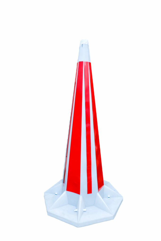 31 - 1.8MFC_RED - 1.8m Flash Cone (Red)-8280