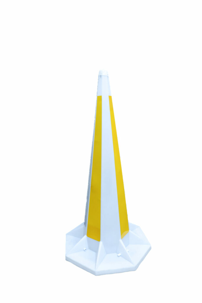 32 - 1.8MFC_YELLOW - 1.8m Flash Cone (Yellow)-8281