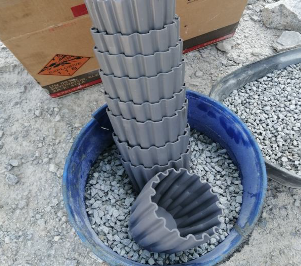 Application of Stemming Plugs for the Reduction of Air Blast Induced During Surface Mine Blasting 1 image 1 edited